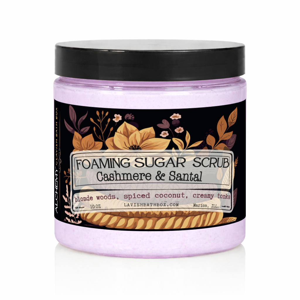 Cashmere & Santal  Foaming Sugar Scrub