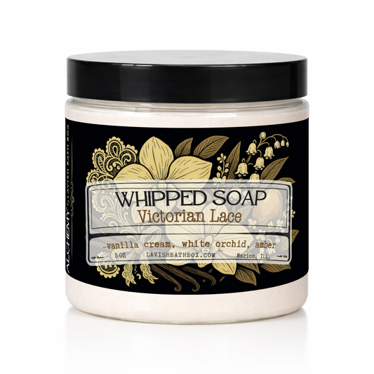 Victorian Lace Whipped Soap